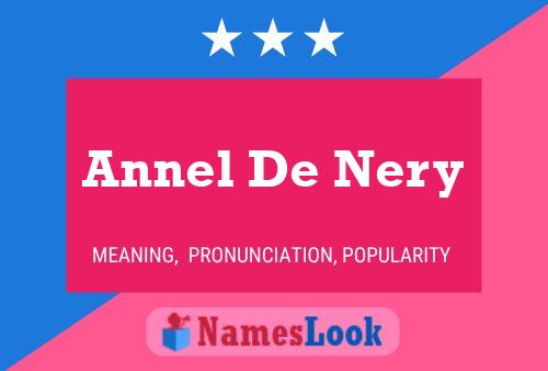 Annel De Nery பெயர் போஸ்டர்