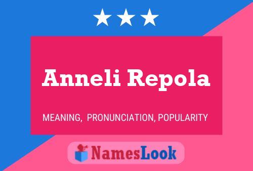 Anneli Repola பெயர் போஸ்டர்