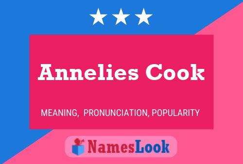 Annelies Cook பெயர் போஸ்டர்