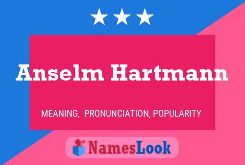 Anselm Hartmann பெயர் போஸ்டர்