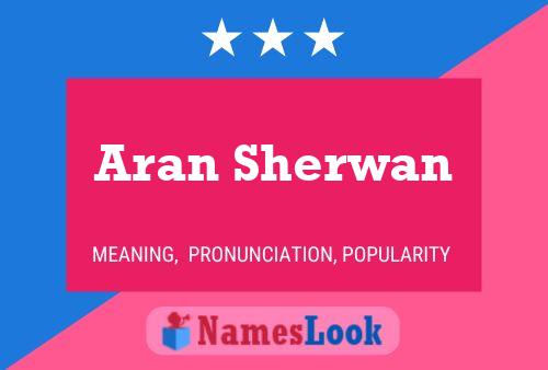 Aran Sherwan பெயர் போஸ்டர்