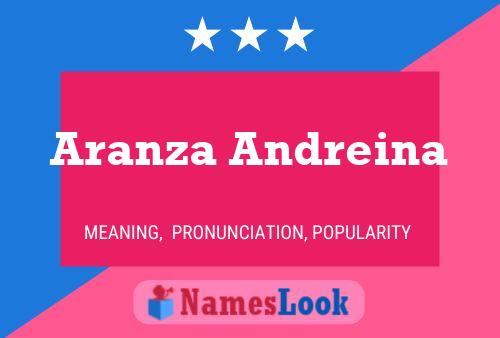 Aranza Andreina பெயர் போஸ்டர்