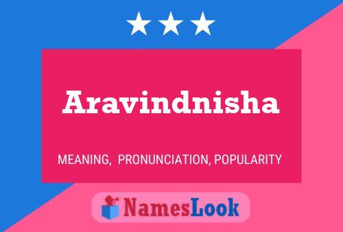 Aravindnisha பெயர் போஸ்டர்