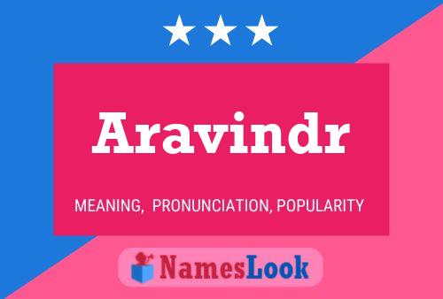 Aravindr பெயர் போஸ்டர்