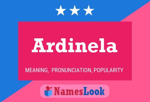 Ardinela பெயர் போஸ்டர்