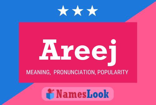 Areej பெயர் போஸ்டர்