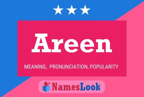 Areen பெயர் போஸ்டர்