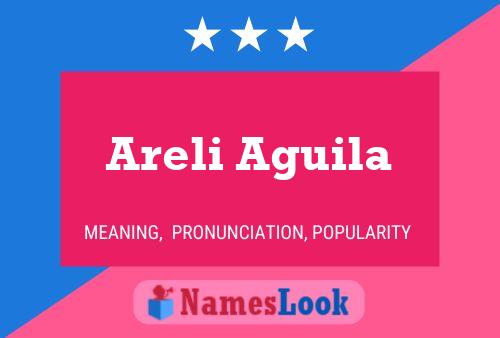 Areli Aguila பெயர் போஸ்டர்