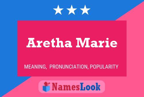 Aretha Marie பெயர் போஸ்டர்