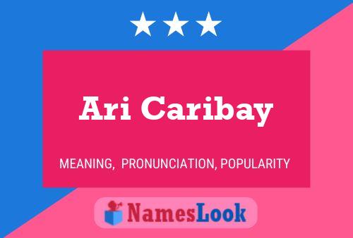 Ari Caribay பெயர் போஸ்டர்