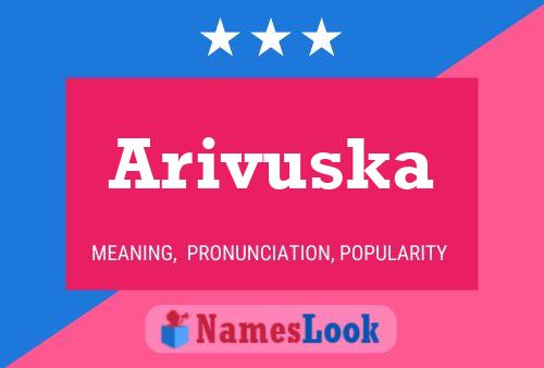 Arivuska பெயர் போஸ்டர்