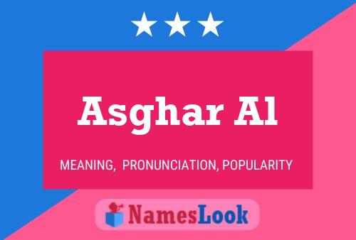 Asghar Al பெயர் போஸ்டர்