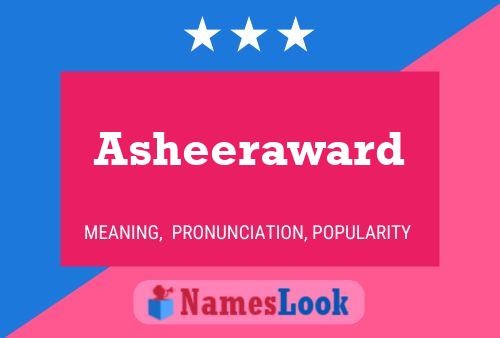 Asheeraward பெயர் போஸ்டர்