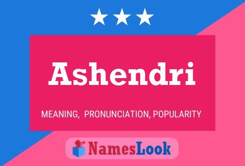 Ashendri பெயர் போஸ்டர்