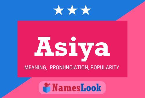 Asiya பெயர் போஸ்டர்