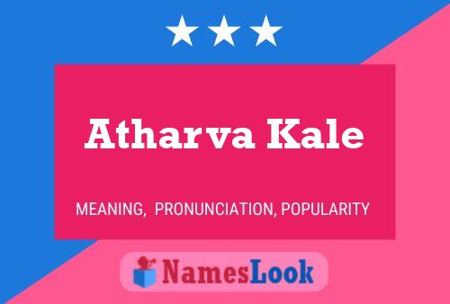 Atharva Kale பெயர் போஸ்டர்