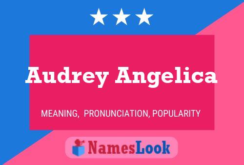 Audrey Angelica பெயர் போஸ்டர்