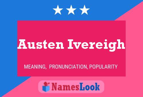 Austen Ivereigh பெயர் போஸ்டர்