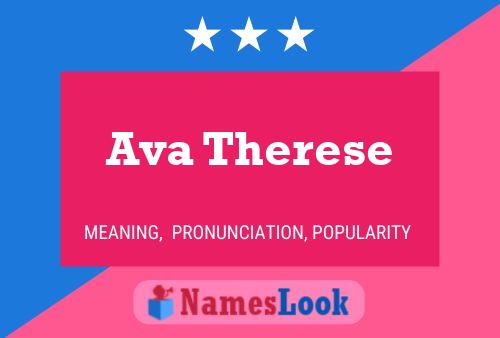 Ava Therese பெயர் போஸ்டர்