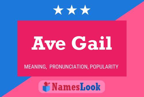 Ave Gail பெயர் போஸ்டர்