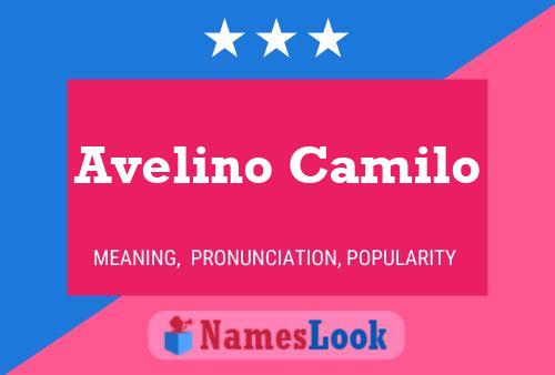 Avelino Camilo பெயர் போஸ்டர்