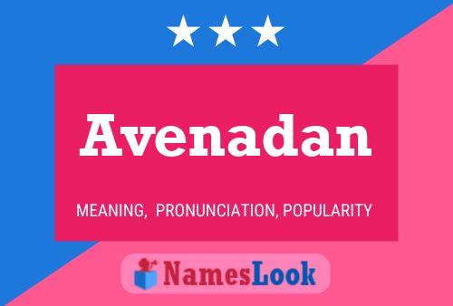 Avenadan பெயர் போஸ்டர்