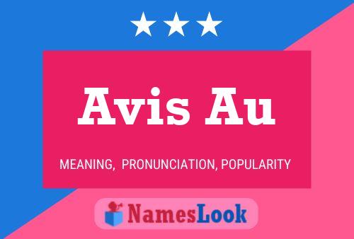 Avis Au பெயர் போஸ்டர்