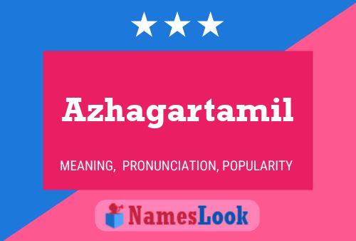 Azhagartamil பெயர் போஸ்டர்