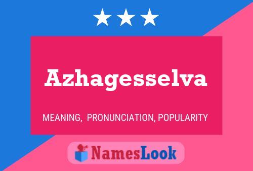 Azhagesselva பெயர் போஸ்டர்