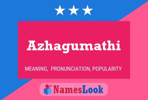 Azhagumathi பெயர் போஸ்டர்