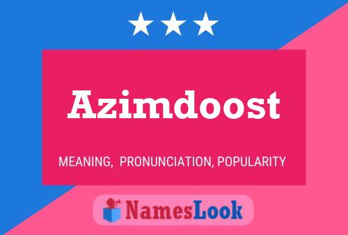 Azimdoost பெயர் போஸ்டர்