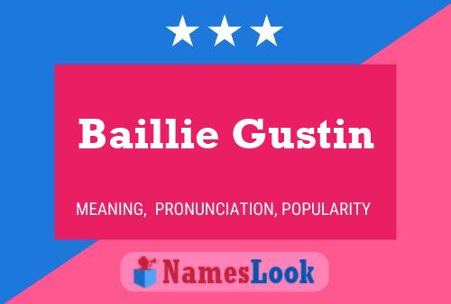 Baillie Gustin பெயர் போஸ்டர்