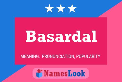 Basardal பெயர் போஸ்டர்