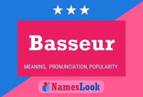 Basseur பெயர் போஸ்டர்