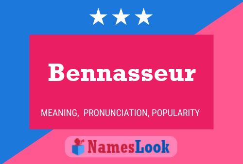 Bennasseur பெயர் போஸ்டர்