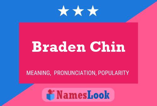 Braden Chin பெயர் போஸ்டர்