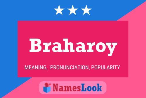 Braharoy பெயர் போஸ்டர்