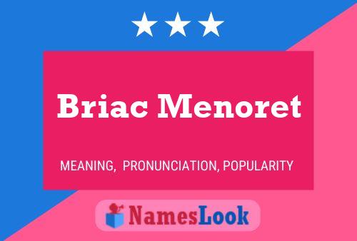 Briac Menoret பெயர் போஸ்டர்