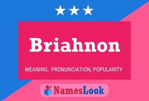 Briahnon பெயர் போஸ்டர்