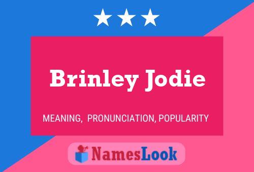 Brinley Jodie பெயர் போஸ்டர்