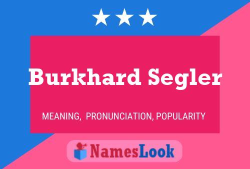 Burkhard Segler பெயர் போஸ்டர்