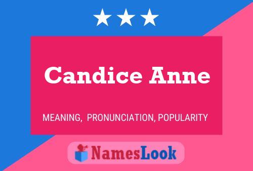 Candice Anne பெயர் போஸ்டர்