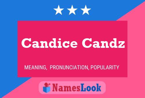 Candice Candz பெயர் போஸ்டர்