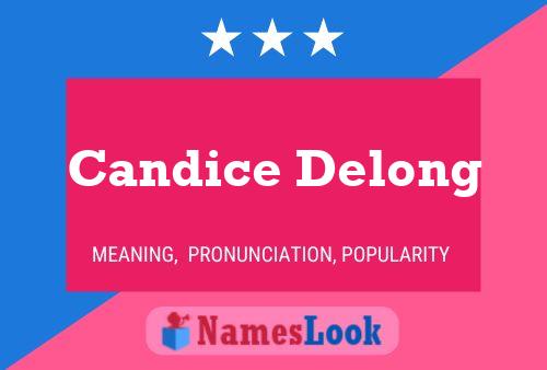 Candice Delong பெயர் போஸ்டர்