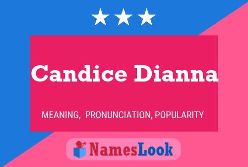 Candice Dianna பெயர் போஸ்டர்