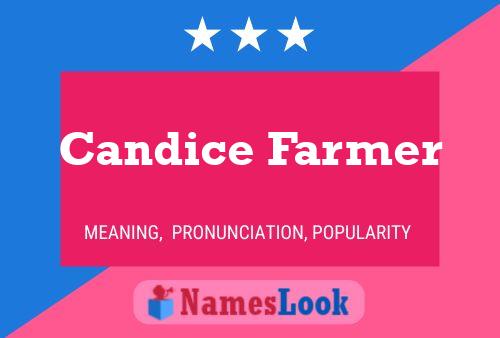 Candice Farmer பெயர் போஸ்டர்