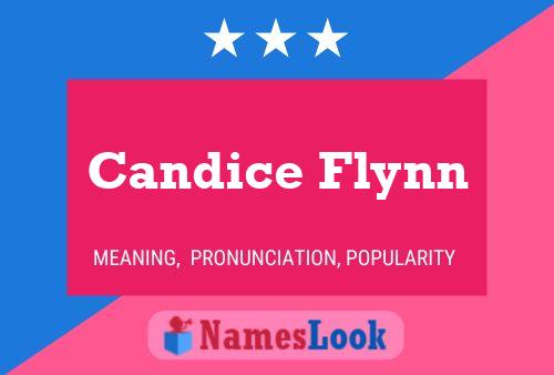 Candice Flynn பெயர் போஸ்டர்