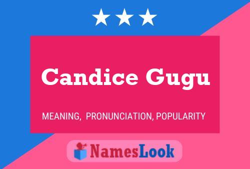 Candice Gugu பெயர் போஸ்டர்