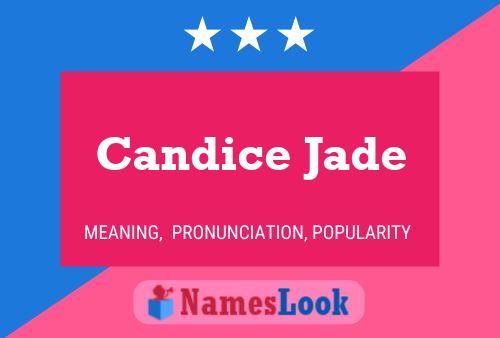 Candice Jade பெயர் போஸ்டர்