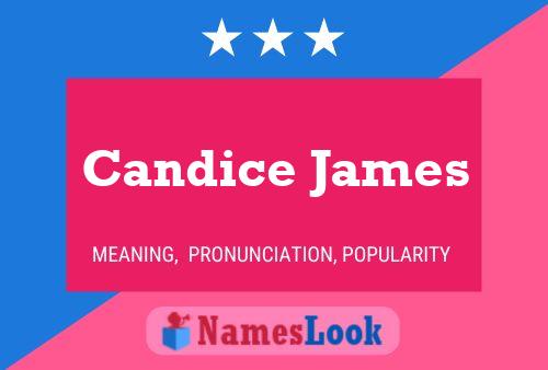 Candice James பெயர் போஸ்டர்